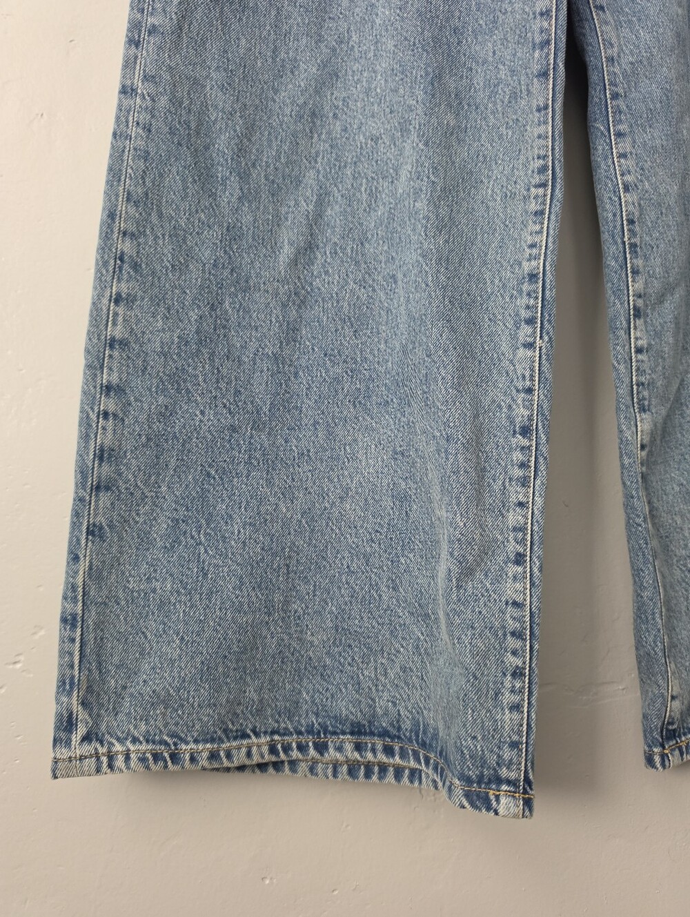 La Ligne Jenny Mid Rise Wide Leg Drawstring Jean Sz 31 - Picture 10 of 13